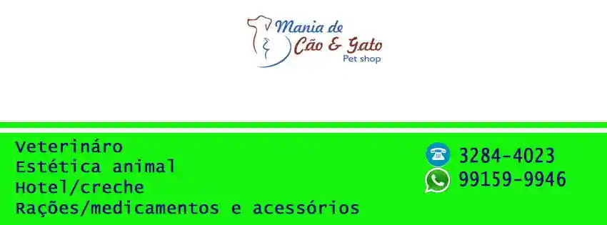 Pet Shop Mania de Cão e Gato - Belo Horizonte, MG